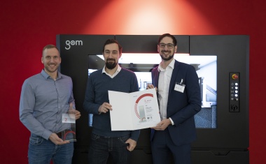 inspect award 2020 Gewinnerprodukt industrieller Computertomograf GOM CT