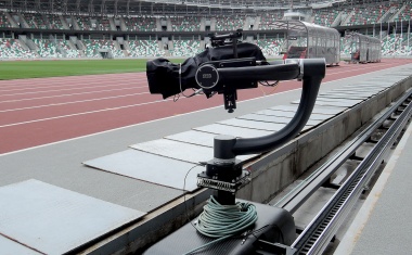 Lineartechnik bringt Kameras in Stadien in Bewegung