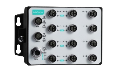 EN 50155 Full-Gigabit Ethernet Switches mit bis zu 8 PoE-Ports