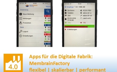 Hannover Messe 2018: Membrain präsentiert Apps für Industrie 4.0-Anwendungen