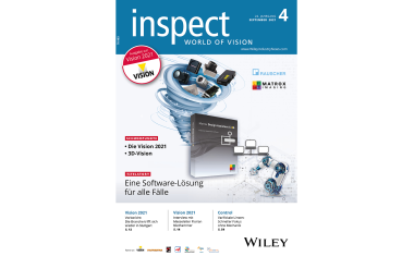 Die Septemberausgabe der inspect ist erschienen