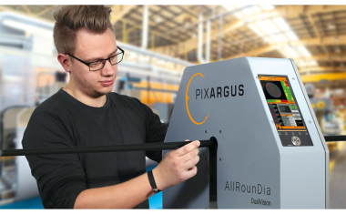 Kompaktes ­Inspektionssystem  für Rundprodukte