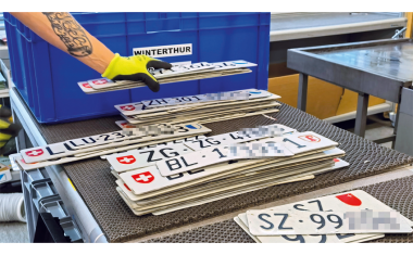 Automatisches Lesen von Autokennzeichen