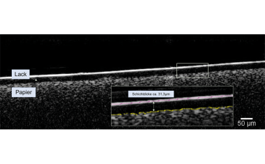 Schichtdicken auf 1 µm genau messen