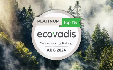 Sick erhält EcoVadis Platin-Medaille