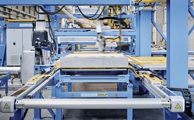 Antriebstechnik vollautomatisiert XXL-Fertigungsstraße