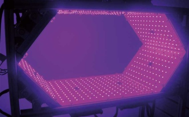 Can blue LEDs improve hygiene in clinics and public buildings?