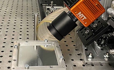 A high-speed IR camera for monitoring laser surface structuring