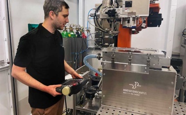 Aalen University develops multifunctional powder process chamber