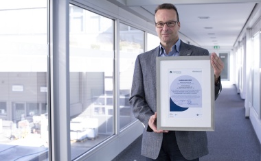 EBM-Papst: Certificate of Honour for Energy Scout Project
