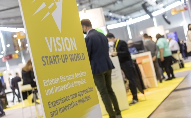 Start-up World again part of the Vision trade fair