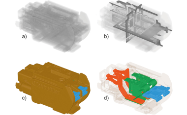 Separate Point Clouds for Multi-material Workpieces Made Easy