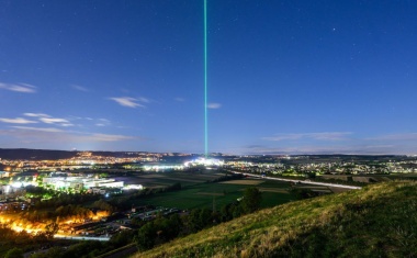 Anniversary laser show