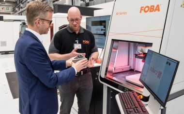 Foba machine integrated in DMG Mori process chain