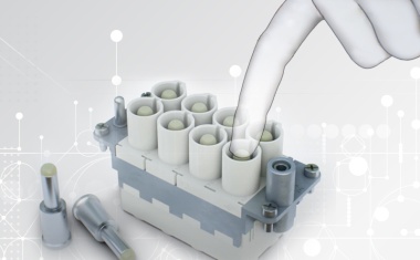 Berührungsgeschützte Energieübertragung mit modularen Steckverbindern