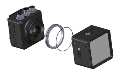 Smart-Kamera und Beleuchtungseinheit in einem System