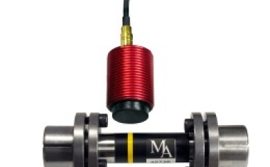 Bearingless torque measuring shaft for small torques