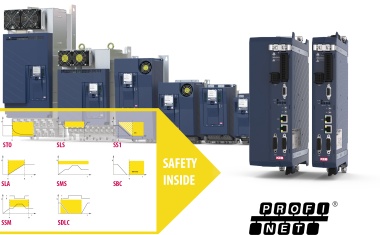 Drive controller certified for Profinet