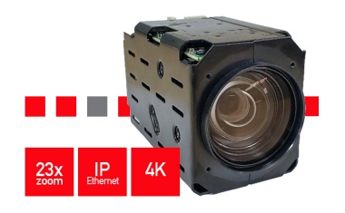4K camera with IP video