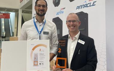 inspect award 2025: Die kleinste und leichteste 10GigE-Kamera der Welt