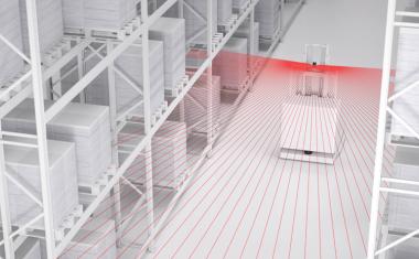 LiDAR-Technologie zur Navigation von AGVs