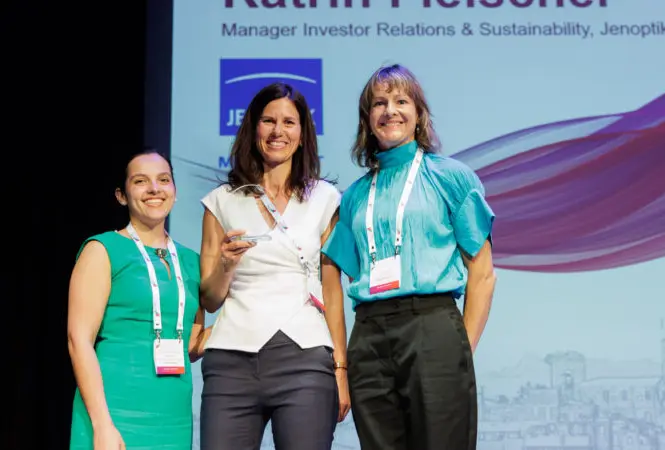 EPIC Sustainability Award 2026 for Jenoptik