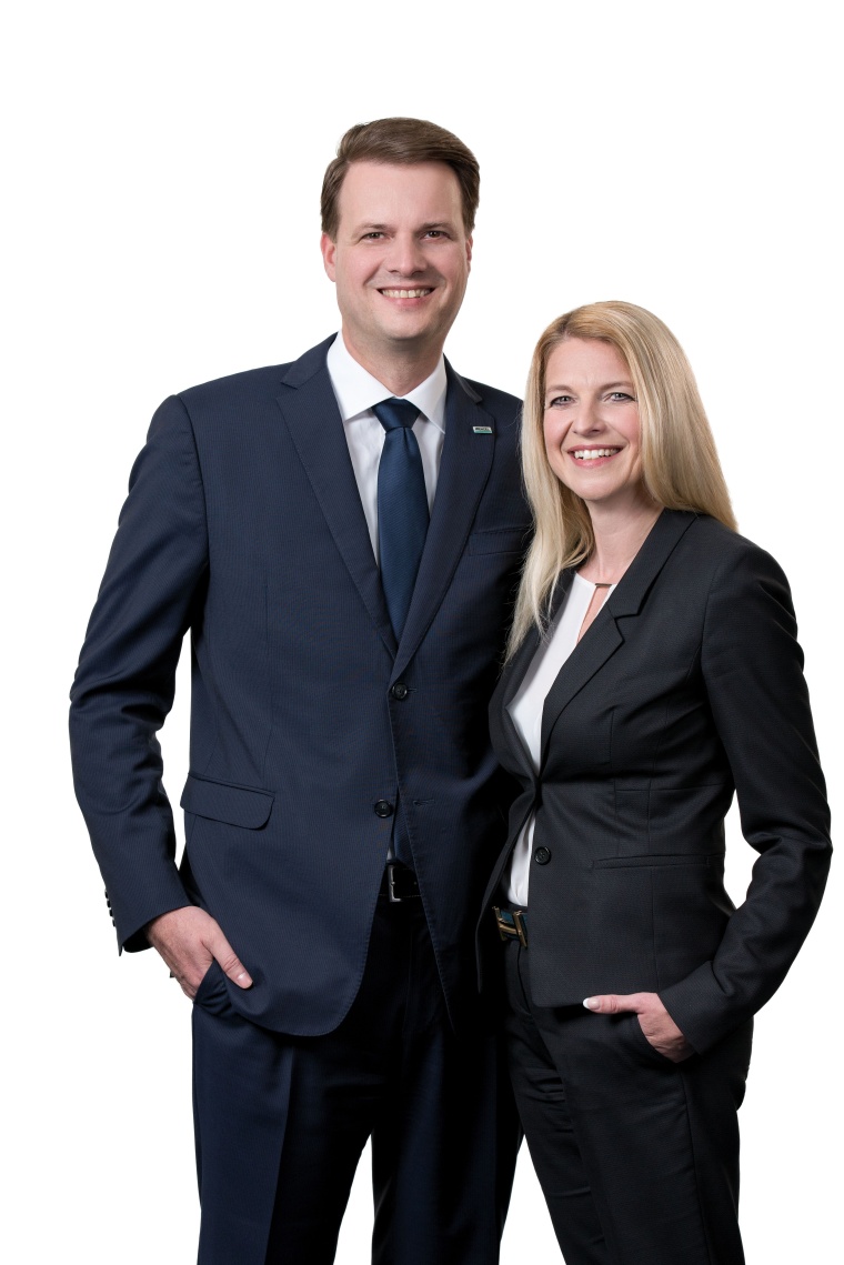 Die neue Geschäftsführung: Prof. Dr. Heiko Wenzel-Schinzer und Dr. Heike...