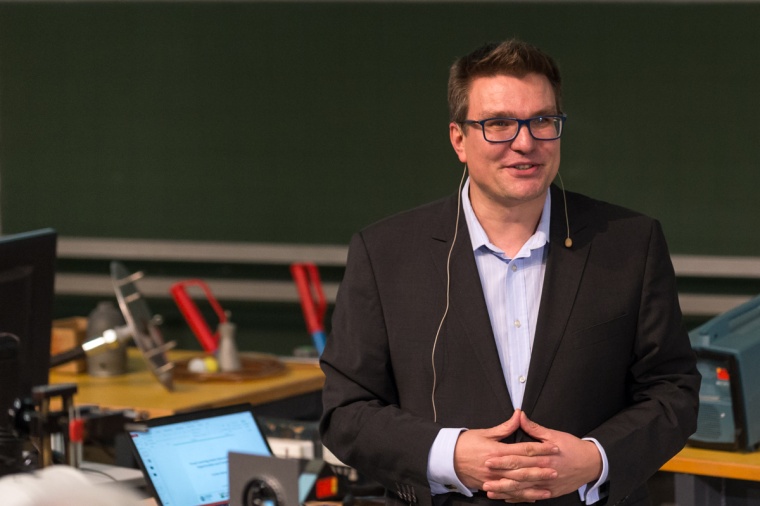 Festredner Prof. Dr. Carsten Rother, Nachfolger von Prof. Dr. Bernd Jähne....