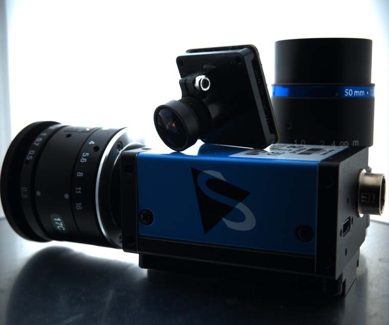 Abbildung 2a: Beispiel einer Belichtungsreihe mit kurzer Belichtungszeit.