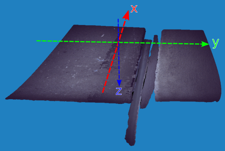 Bild-Beispiel mit Tiefeninformationen, DN 300, Muffe, Material Beton – nach...