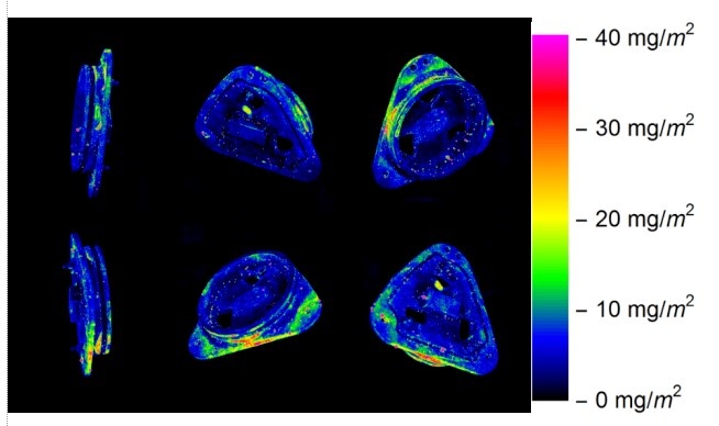 Abb. 3: Das F-360°-System detektiert organische Substanzen wie filmische...