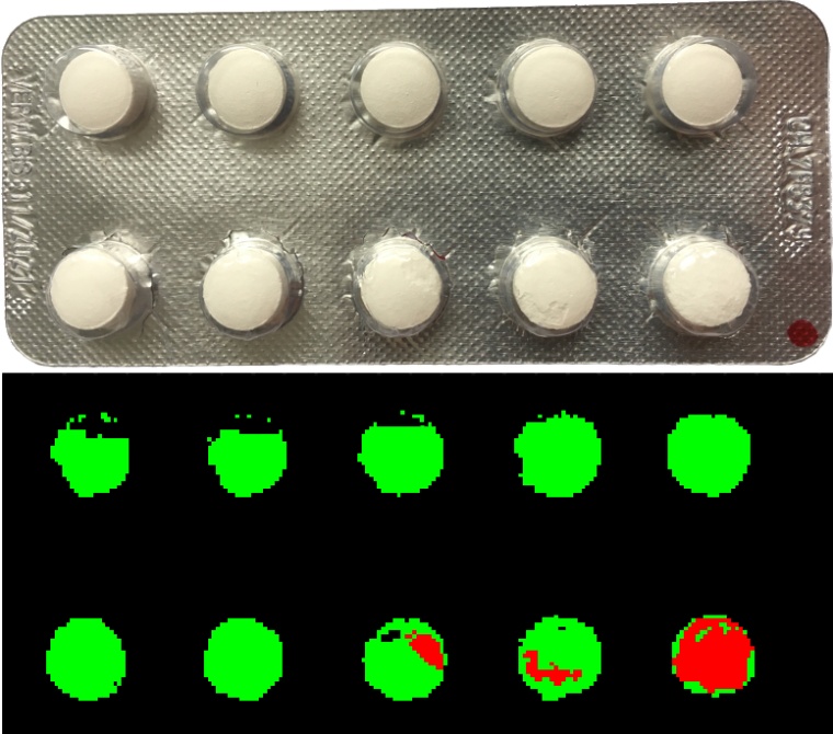 Die korrekte Füllung von Blistern und Fehler z.B. an der Retard-Beschichtung...