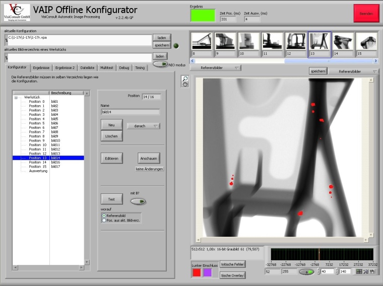 Die ADR-Software erkennt und klassifiziert Defekte automatisch. (Bildquelle:...
