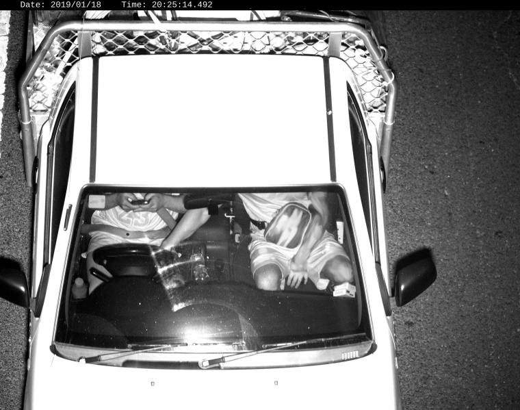 Auf Brücken montierte Kameras bekommen oftmals den Fahrer nicht ins Bild....