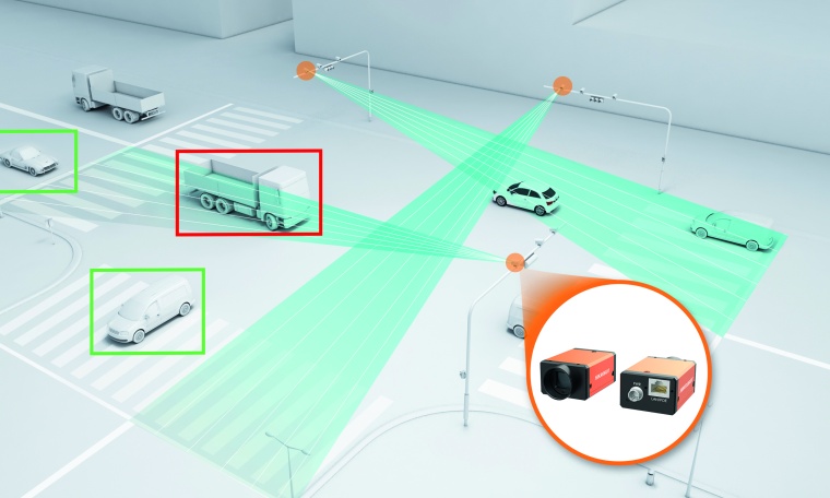 ndustriekameras überwachen unter anderem Unfallschwerpunkte, wie große...