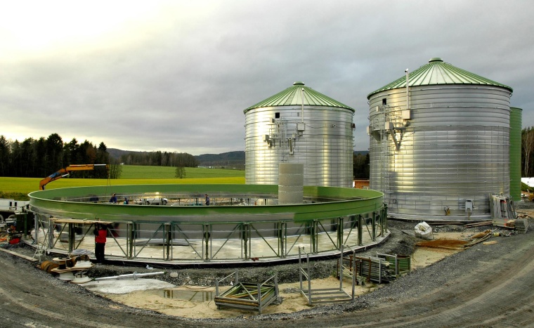 Ein Trinkwasser-Tank aus Edelstahl fasst bis zu 3 Millionen Liter Wasser. Bild:...