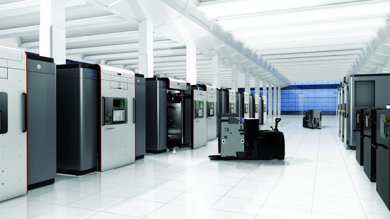 DMP Factory 500 besteht aus funktionsspezifischen Modulen, die durch eine...