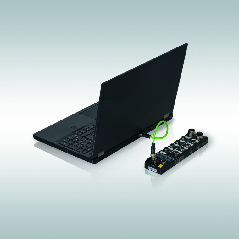 Vorgestellt auf der Hannover Messe: Turcks TBEN-L-RFID-Modul mit integriertem...