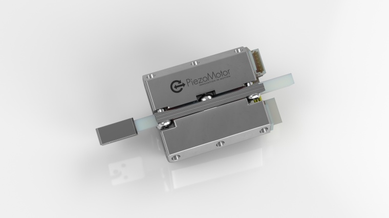 Die doppelt gepaarten Beine des Piezo Legs Linear Twin LT40 sorgen für große...