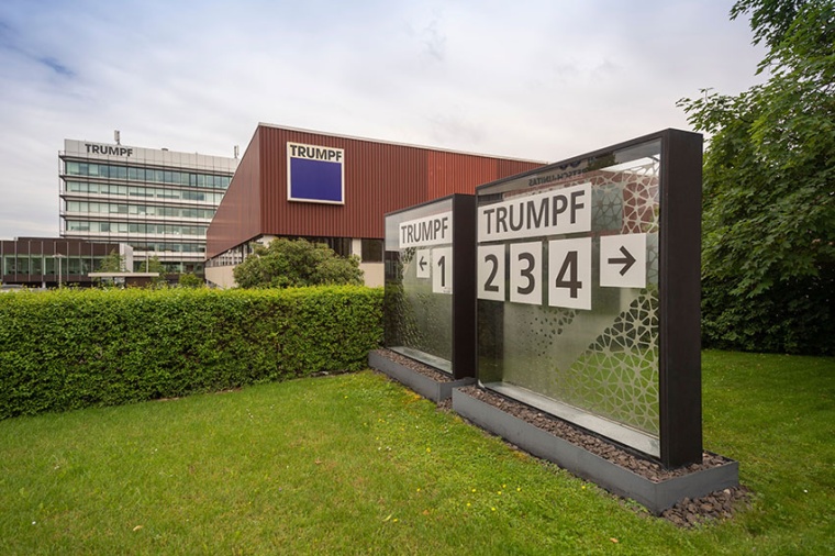Stammsitz der Trumpf Gruppe in Ditzingen bei Stuttgart (Quelle: Trumpf)