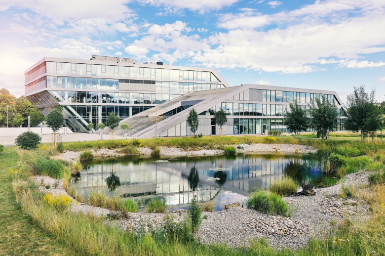 Die neue Vertriebszentrale in Ludwigsburg. Bild: Hahn + Kolb