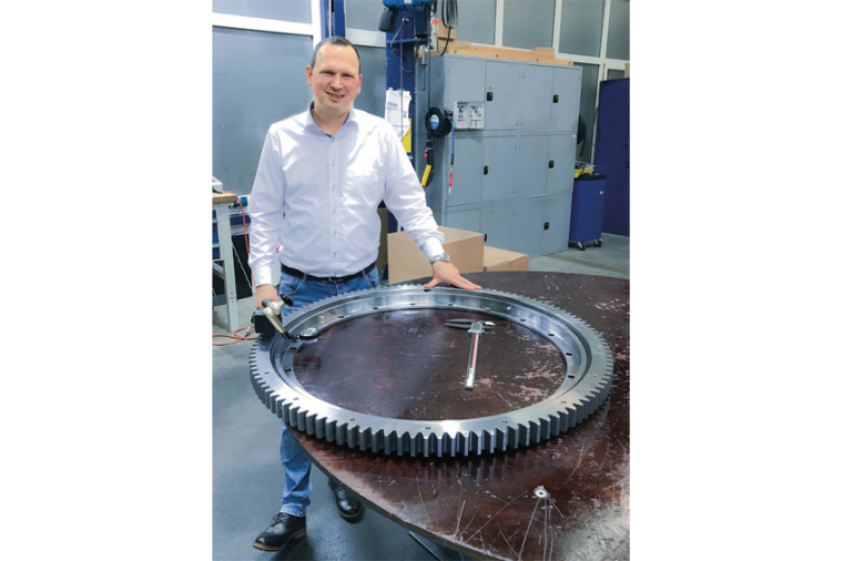 Martin Stremmel, Product Manager bei Rodriguez, berät Hersteller von...