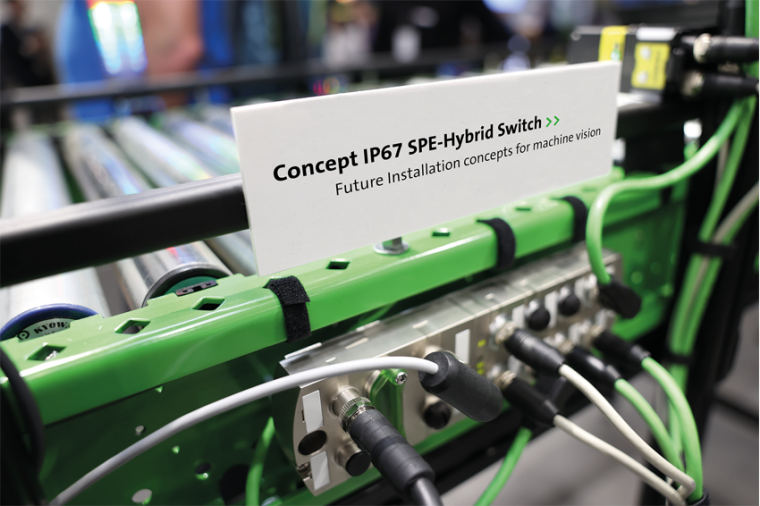 Ein Prototyp, der erst kürzlich auf der SPS-Messe vorgestellt wurde: Der SPE...