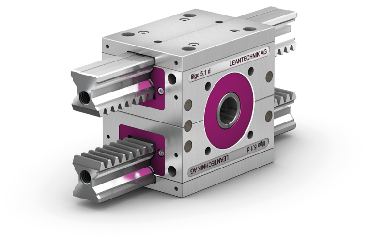 Mithilfe von Lifgo-doppel-Zahnstangengetrieben können Greif- und...