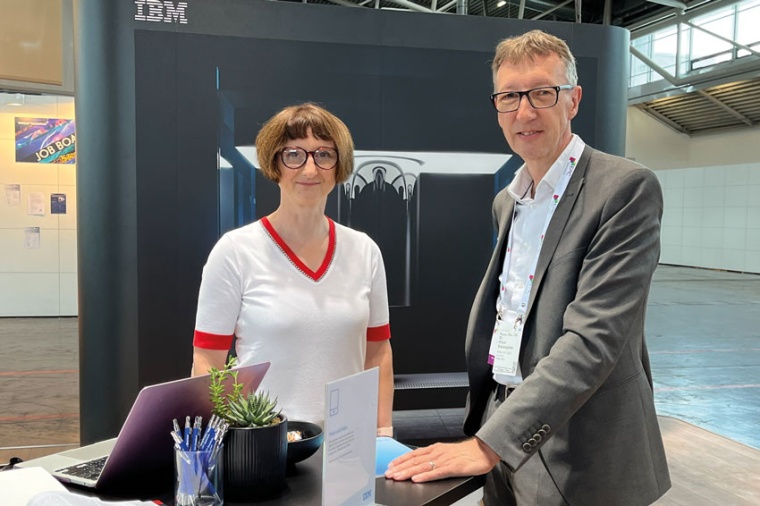 Heike Riel, IBM Fellow, Abteilungsleiterin Wissenschaft und Technologie, und...