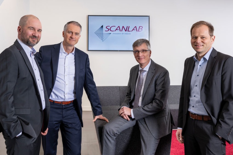 Die neue Scanlab Geschäftsführung ab 2025 (l–r) Alexander Staudt, Dr....
