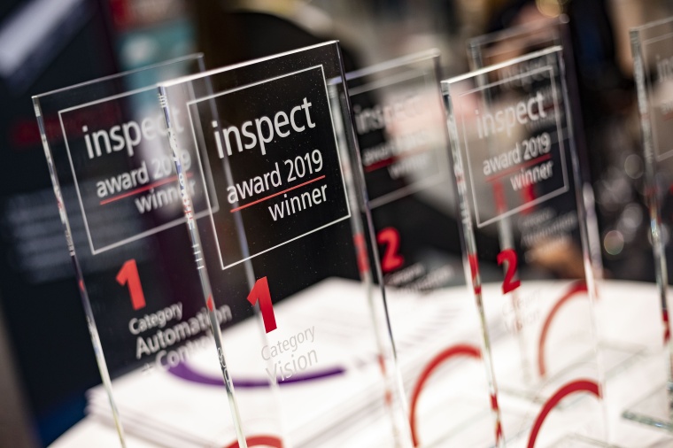 During a ceremony on the Vision, the winners of the inspect Award 2019 were...