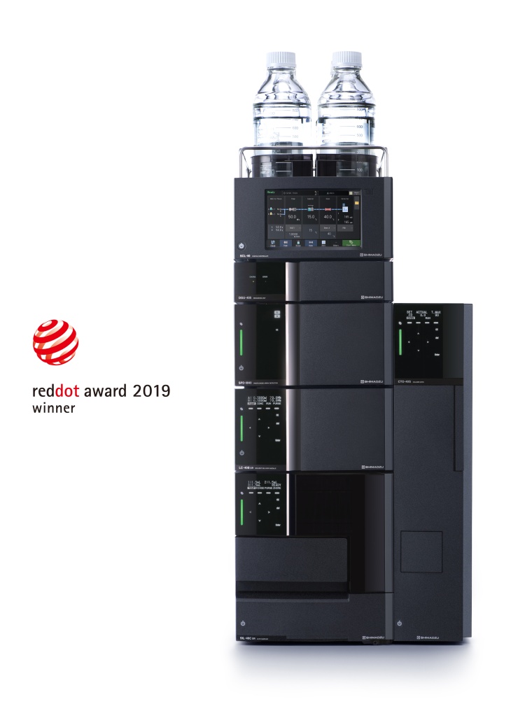 Shimadzu’s Nexera UHPLC series LC-40 has been awarded a Red Dot Design Award...