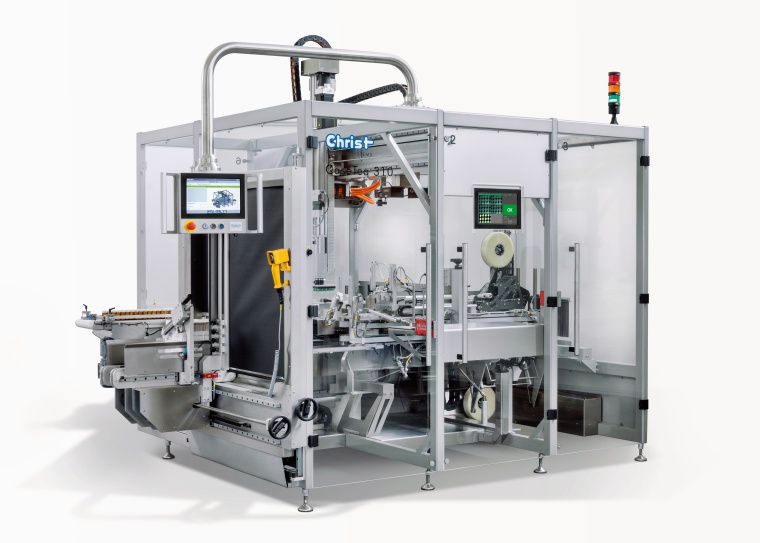 The Caseteq case packer from Christ is a fully automatic horizontal system for...