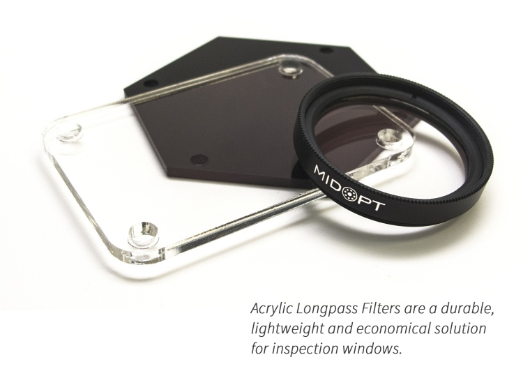 Midopt acrylic protective ­windows are made with highly transparent acrylic...